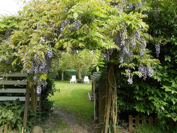 Overnatningsstedets indgangsparti