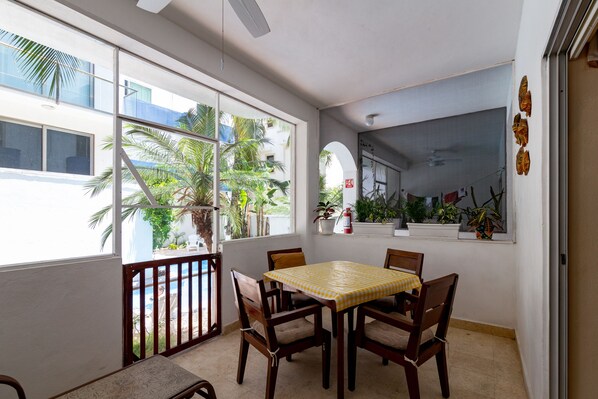 Condo, 1 Queen Bed, Non Smoking | Terrace/patio