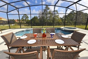 Terrace/patio - Aviana Resort 401ACDJGI - Six Bedroom House (Davenport)