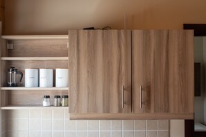 Deluxe-Apartment | Eigene Küche | Großer Kühlschrank, Ofen, Herdplatte