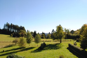 Blick von der Unterkunft