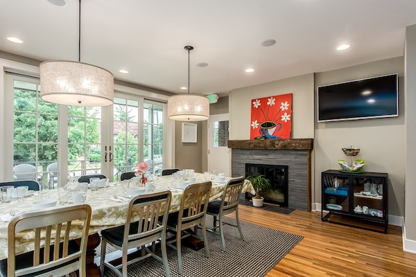 Shared fridge, microwave