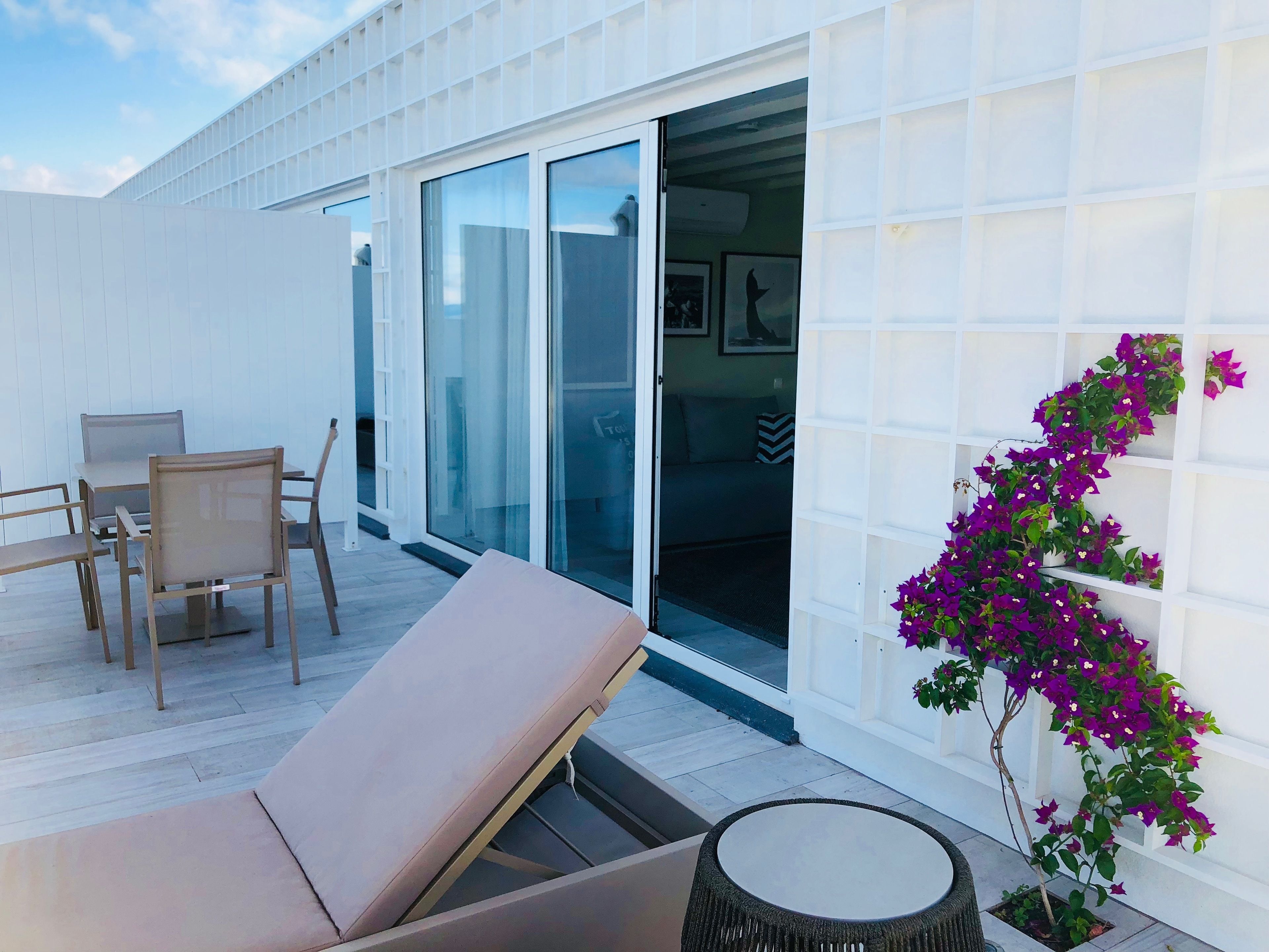 Departamento, vista al mar (Grey) | Terraza o patio