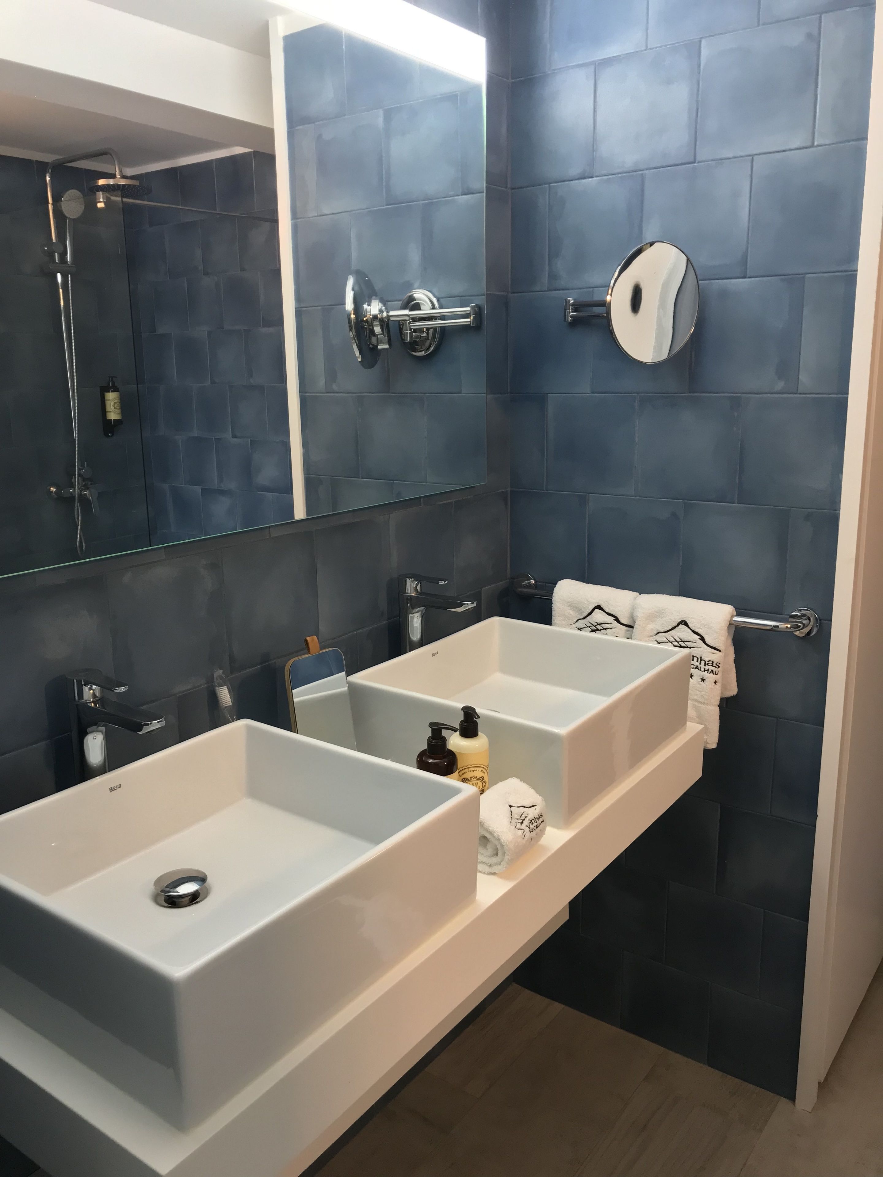 apartment, sea view (ocean blue) | bathroom | free toiletries, hair dryer, bathrobes, bidet