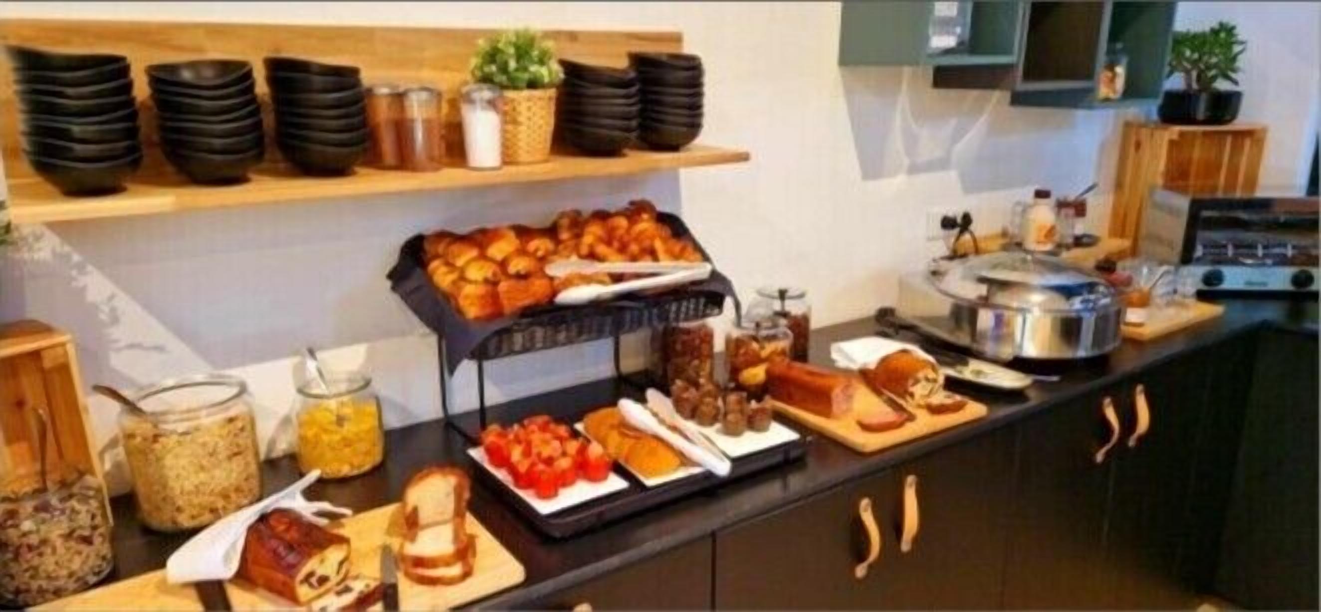 daily buffet breakfast (eur 15 per person)