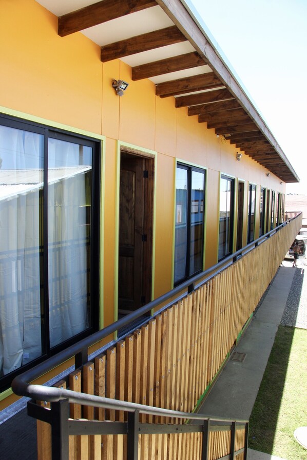 Fachada de la propiedad