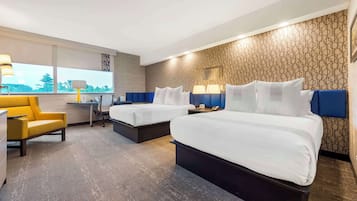 Standard Room, 2 Queen Beds, Accessible, Non Smoking | Pillow-top beds, in-room safe, blackout curtains, iron/ironing board