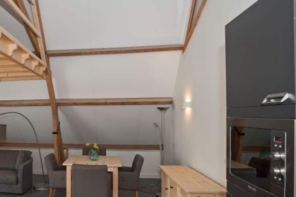 Lägenhet - 1 sovrum | Individuell inredning, skrivbord, ljudisolering och gratis barnsängar