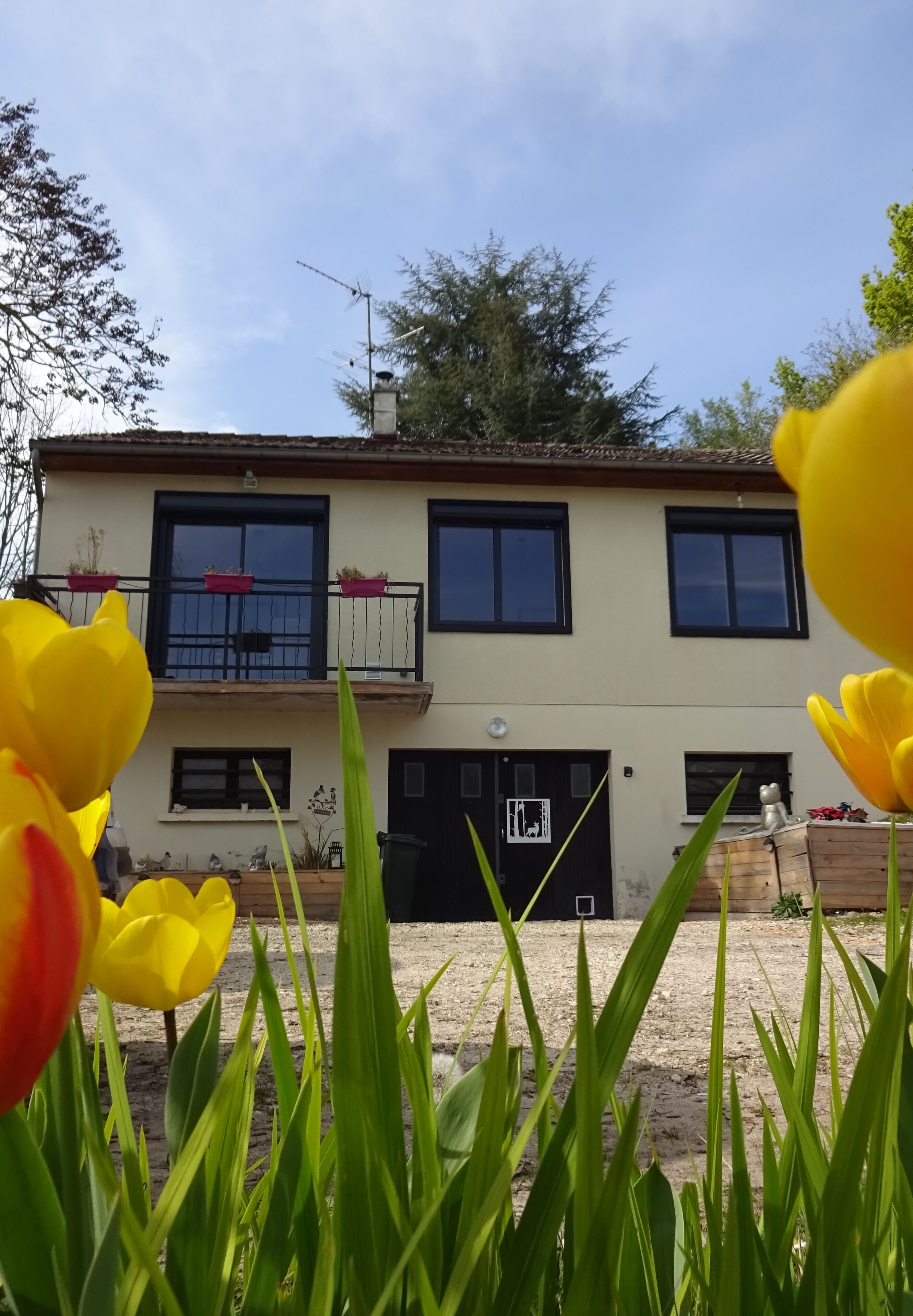 Façade de l’hébergement