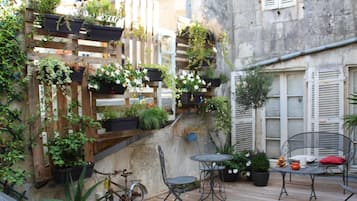 Quarto casal standard, terraço (1er étage ) | Fachada
