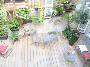 Quarto casal ou duplo standard, terraço (2ème étage ) | Vista da propriedade