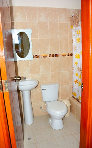Shower, towels