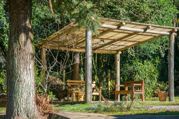 Blick von der Unterkunft