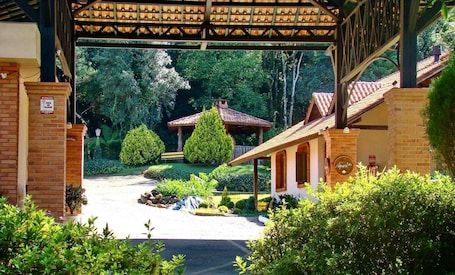 Áreas de la propiedad. Pousada Rosa Gramado