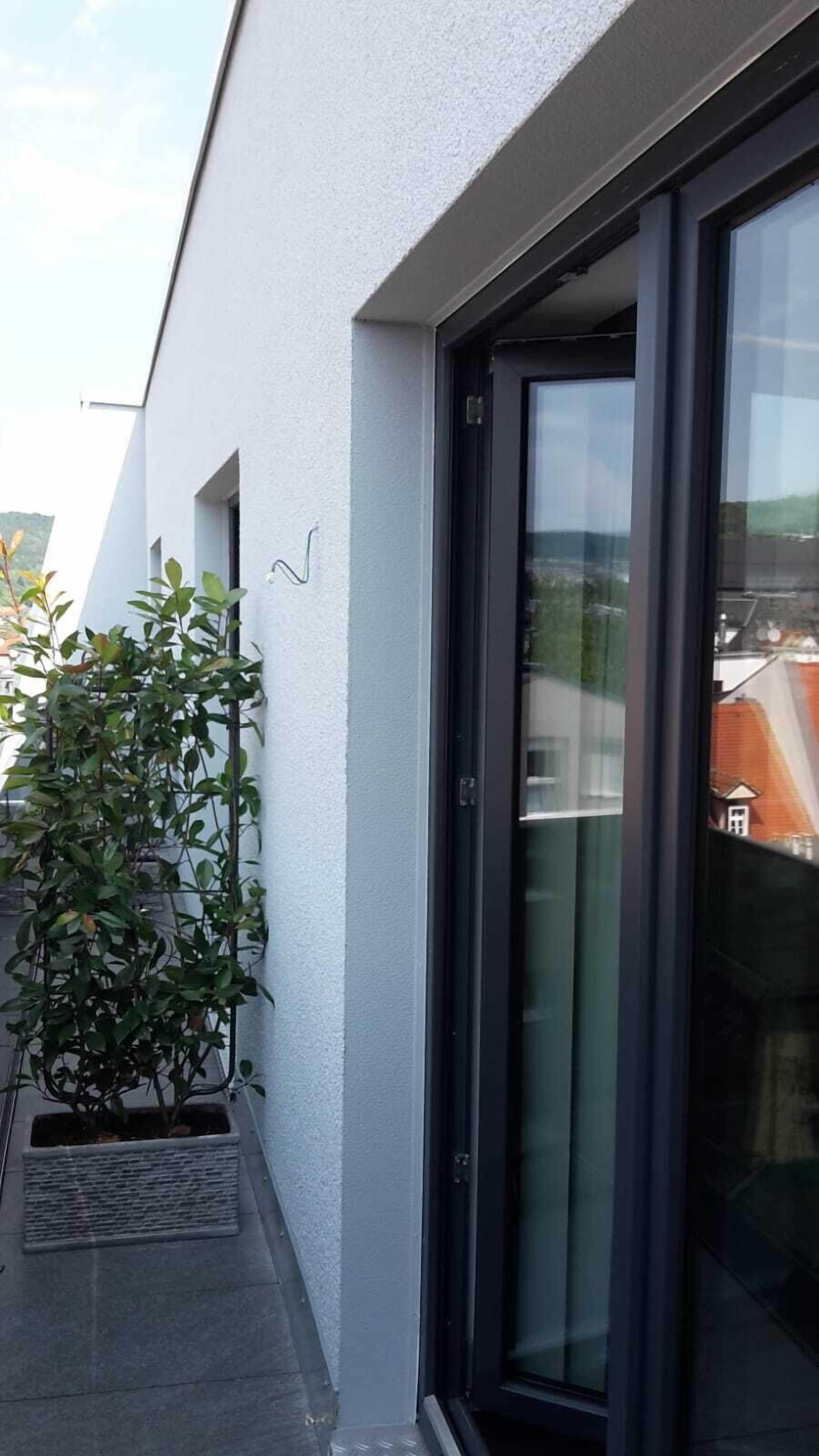 Chambre Simple, balcon, vue ville | Balcon