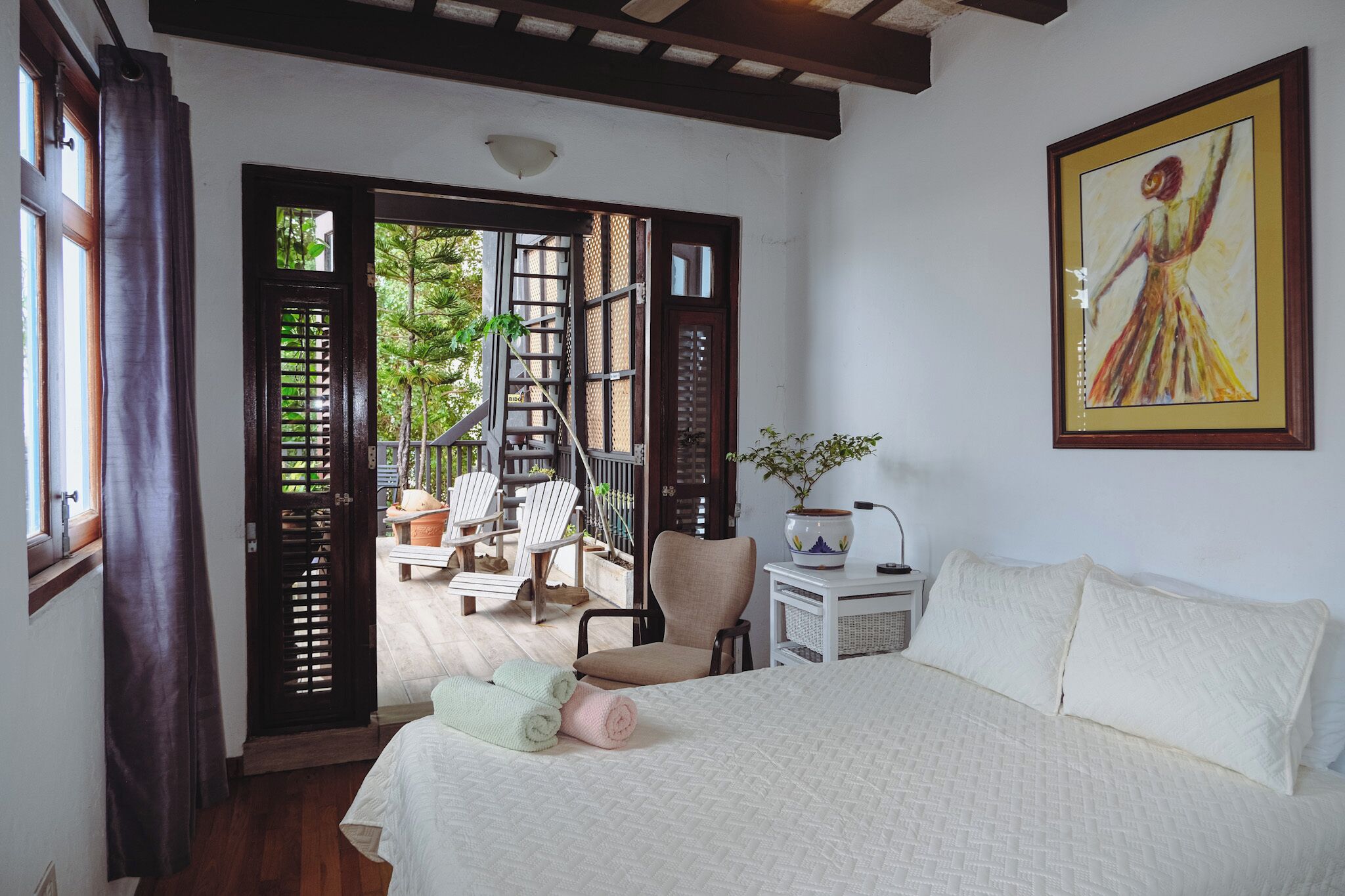 1 bedroom, iron/ironing board, free WiFi, bed sheets