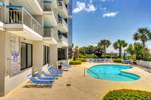 Indoor pool, outdoor pool