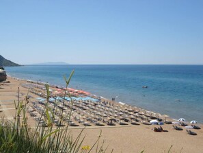 Liggestole, badehåndklæder