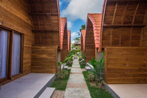 Classic Bungalow, 1 Bedroom, Smoking, Garden View | Terrasse/Patio