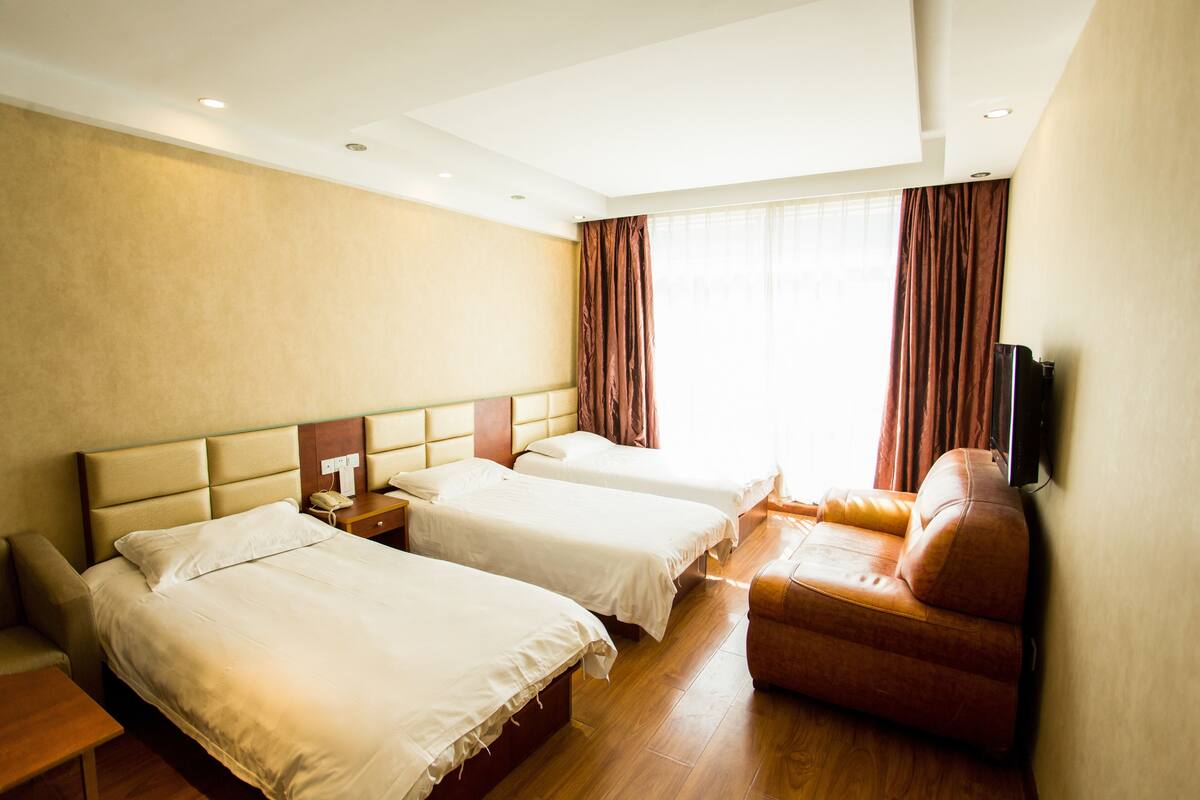 Elite Triple Room, Multiple Beds, Accessible, Smoking | View from room