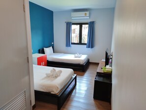 View from room - Thyme Xeriscape Hostel (Kanchanaburi)