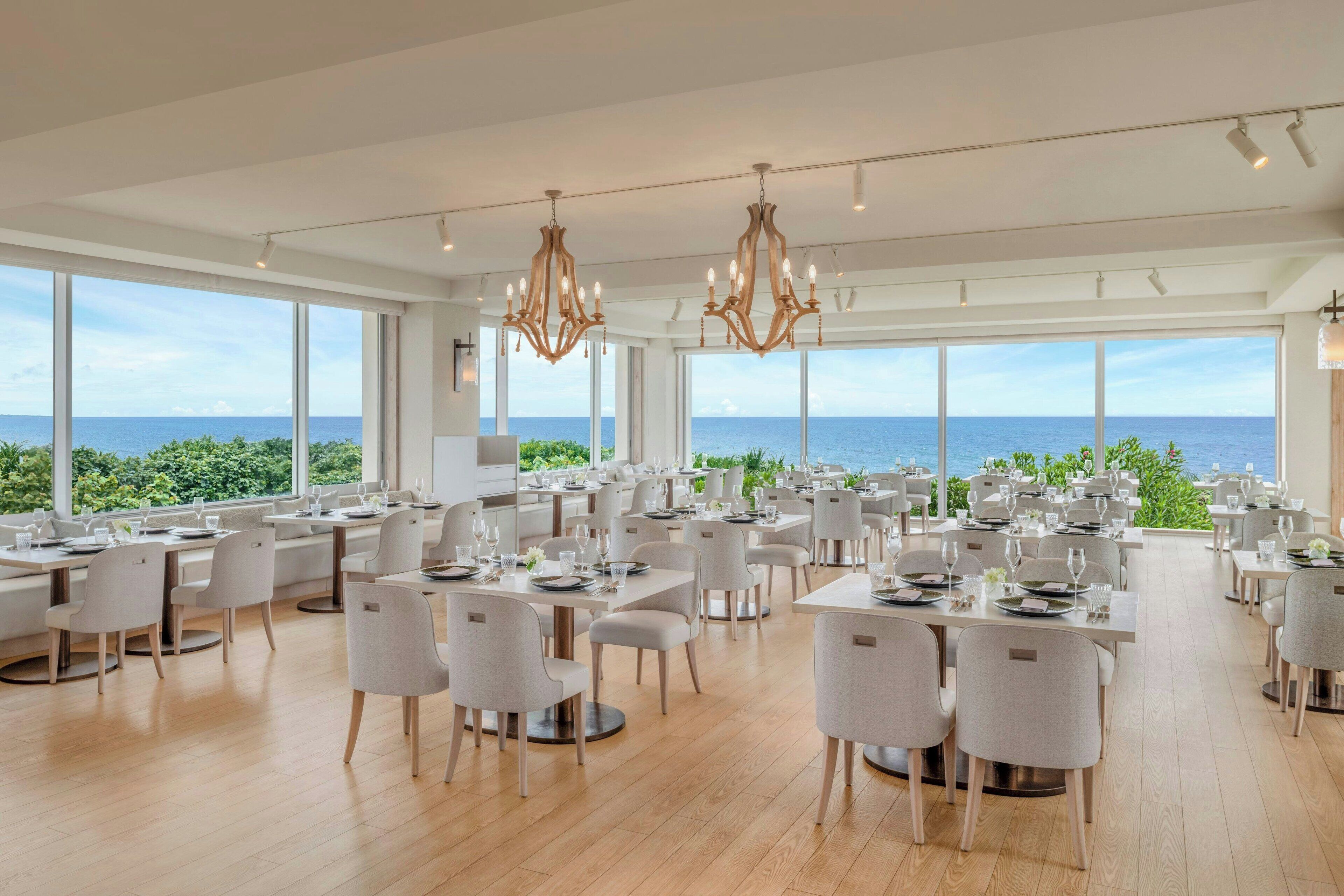 breakfast, lunch, dinner served; french cuisine, sea views