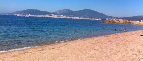 Accommodatie ligt op het strand