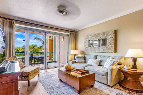 Flatskjerm-TV, bøker, musikkbibliotek og filmbibliotek