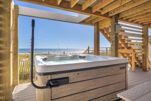 Idromassaggio all'aperto