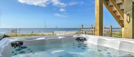 Baignoire à remous extérieure