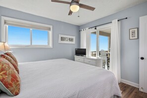 3 bedrooms, iron/ironing board, Internet, bed sheets - The Palm: Oceanfront Condo, Beach Access, Seasonal Pool (Caswell Beach)
