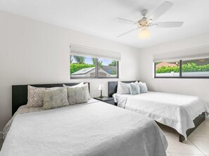 4 habitaciones, escritorio, tabla de planchar con plancha y wifi gratis 