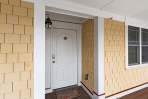 Exterior detail - Dreamer: Oceanview Condo w/Pool, Hot Tub, and Elevator Access (Oak Island)