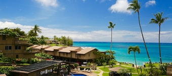 Discounted Island Style 2BR/2BA Kahana Sunset C3- Cold AC, Steps to the Beach