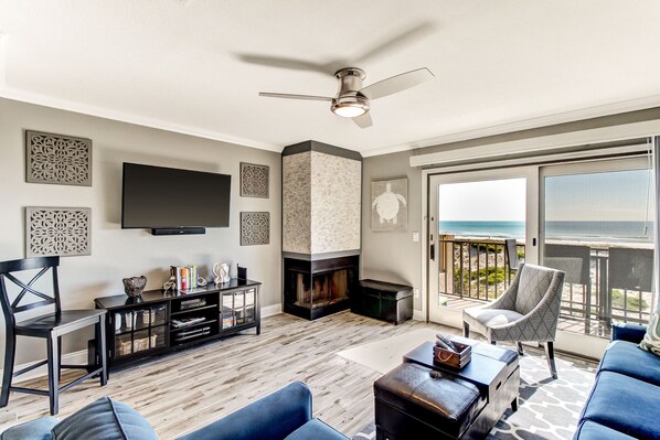 Smart TV, video games, DVD player, books