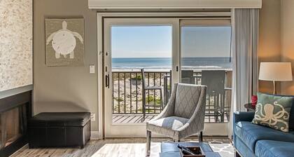 RENOVATED Ocean Front 2-story Condo - Access to Amelia Island Golf & Beach Club