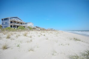 On the beach