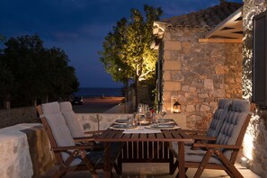 Residenza Design, 1 letto queen con divano letto, non fumatori | Terrazza/patio