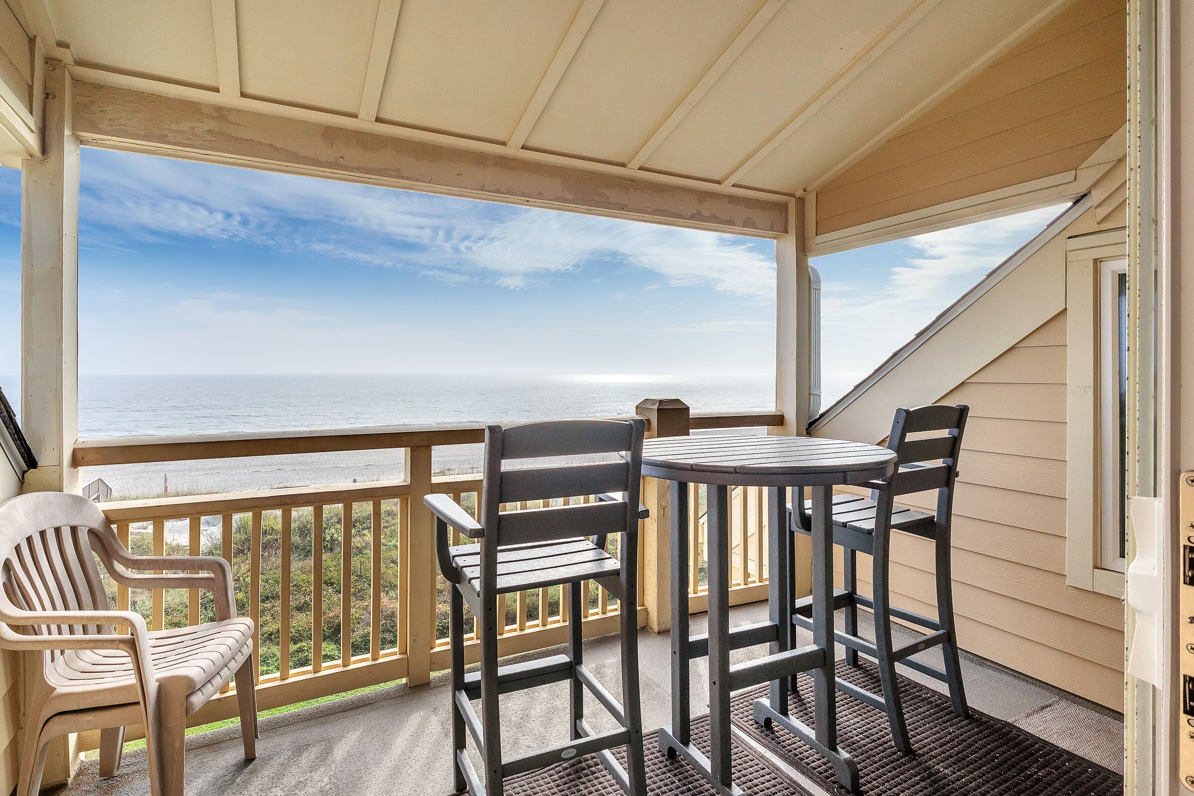 House at the Beach: Oceanfront Condo with Covered Porch and Community Pool