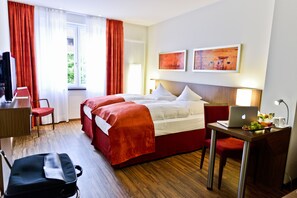 Habitación con 1 cama doble o 2 individuales, 1 cama de matrimonio, no fumadores | Vistas desde la habitación