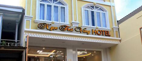 Façade de l’hébergement