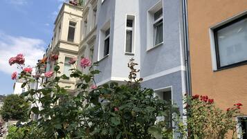 Fassade der Unterkunft