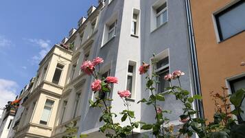 Fassade der Unterkunft