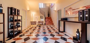 Interior entrance