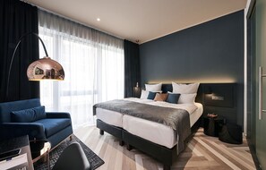 Hypo-allergenic bedding, in-room safe, desk, blackout curtains - Hotel Hansa (Herford)