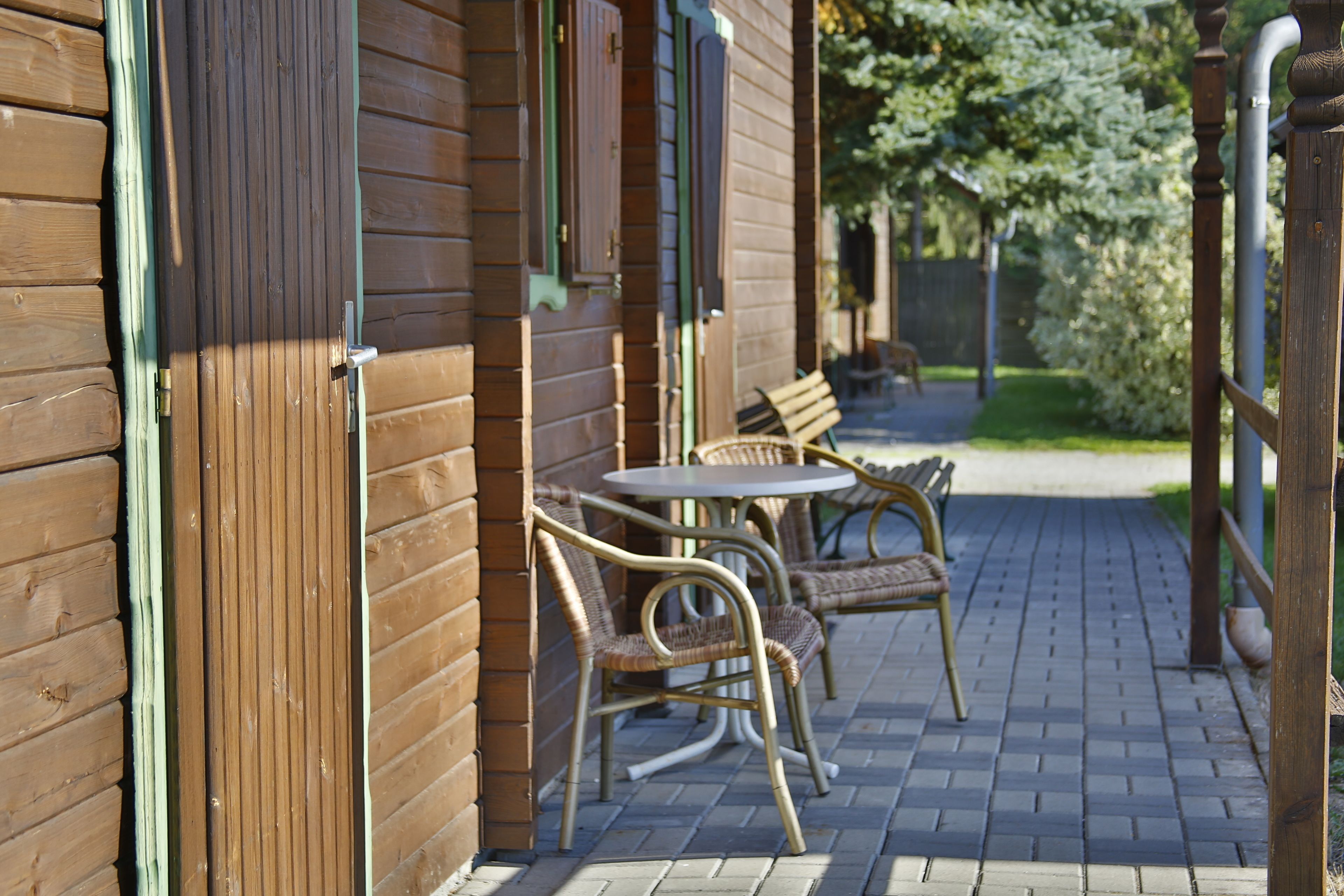 bungalow, 1 bedroom, garden area (forest view) | living area | flat-screen tv