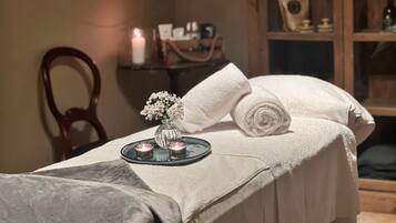Body treatments, deep-tissue massages, Swedish massages, body scrubs