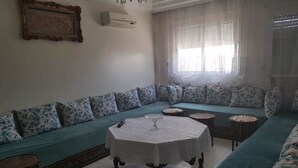 Apartment, 2 Bedrooms, Terrace | Living room | Flat-screen TV - Rabat terrace apartment (Rabat)