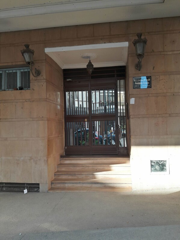 Entrada de la propiedad