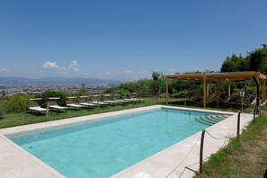 Seasonal outdoor pool